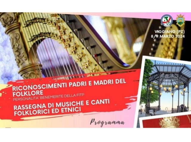 A Viggiano  la Rassegna Nazionale di musiche e canti folklorici e etnici